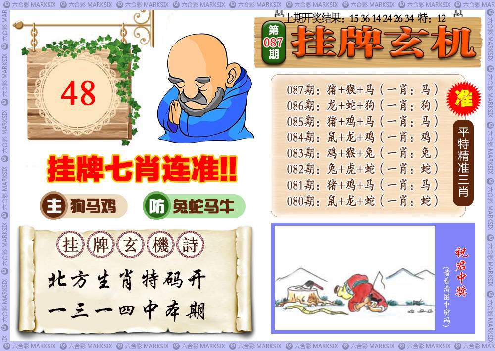 087期挂牌玄机[图]
