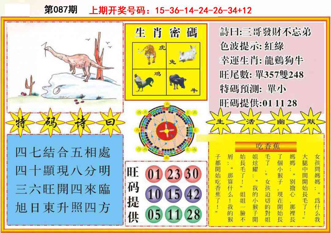 087期台湾八卦解宝图[图]